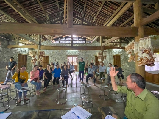 Orienting sustainable and equitable tourism development in Khuoi Ky stone village