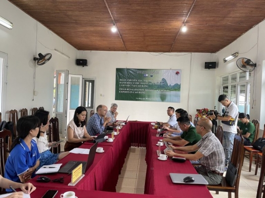 Preliminary recommendations for Non nuoc Cao Bang Geopark after the field revalidation mission
