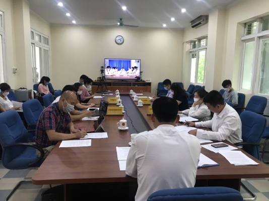 Virtual meeting on exchanging the cooperation agreement establishment between Non nuoc Cao Bang UNESCO Global Geopark (Vietnam) and Leye - Fengshan UNESCO Global Geopark (China)