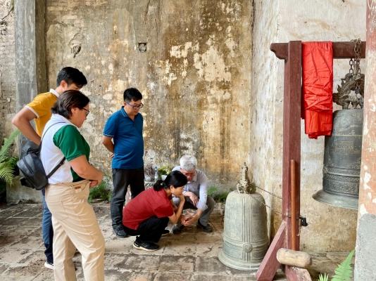3  Khảo sát tại chùa Vân An, Thị trấn Bảo Lạc