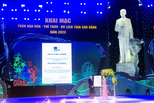 The development of Non nuoc Cao Bang Geopark – An overview of the year 2023