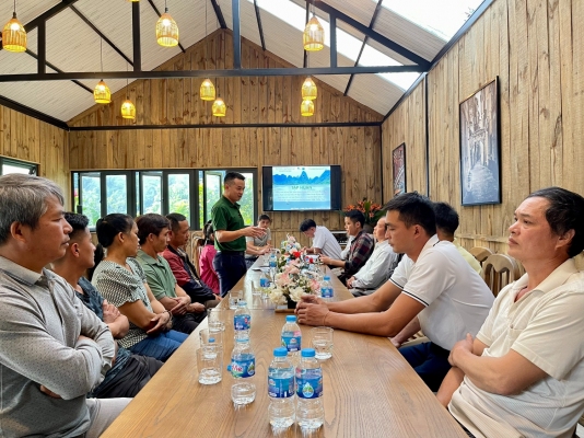 Capacity building for the citizens of Ban Danh – Lung Tao hamlet (Quang Hoa District)