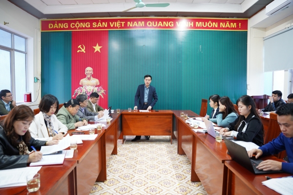 The Department of Culture, Sports and Tourism works in coordination to implement tasks of protecting and promoting heritage sites in Non Nuoc Cao Bang Geopark