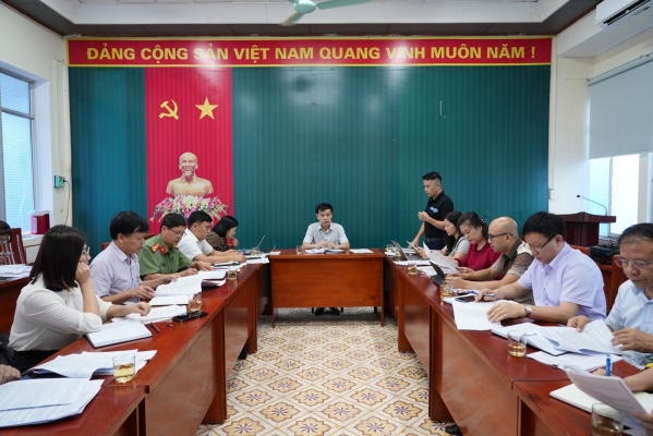Meeting of subcommittees to deploy preparations for the 8th Asia Pacific Geoparks Network Symposium (APGN 2024) in Cao Bang.