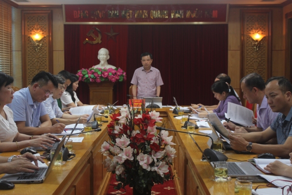 Meeting of the Communications Subcommittee of the 8th Asia Pacific Geoparks Network Symposium 2024 in Cao Bang