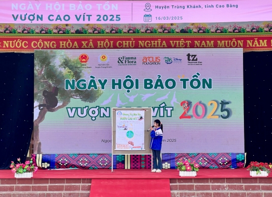 Ngày hội bảo tồn vượn Cao Vít năm 2025