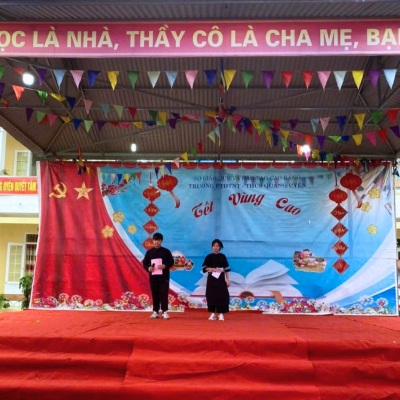 Trường PTDTNT - THCS Quảng Uyên tích cực triển khai các hoạt động về bảo tồn tiếng dân tộc trong trường học