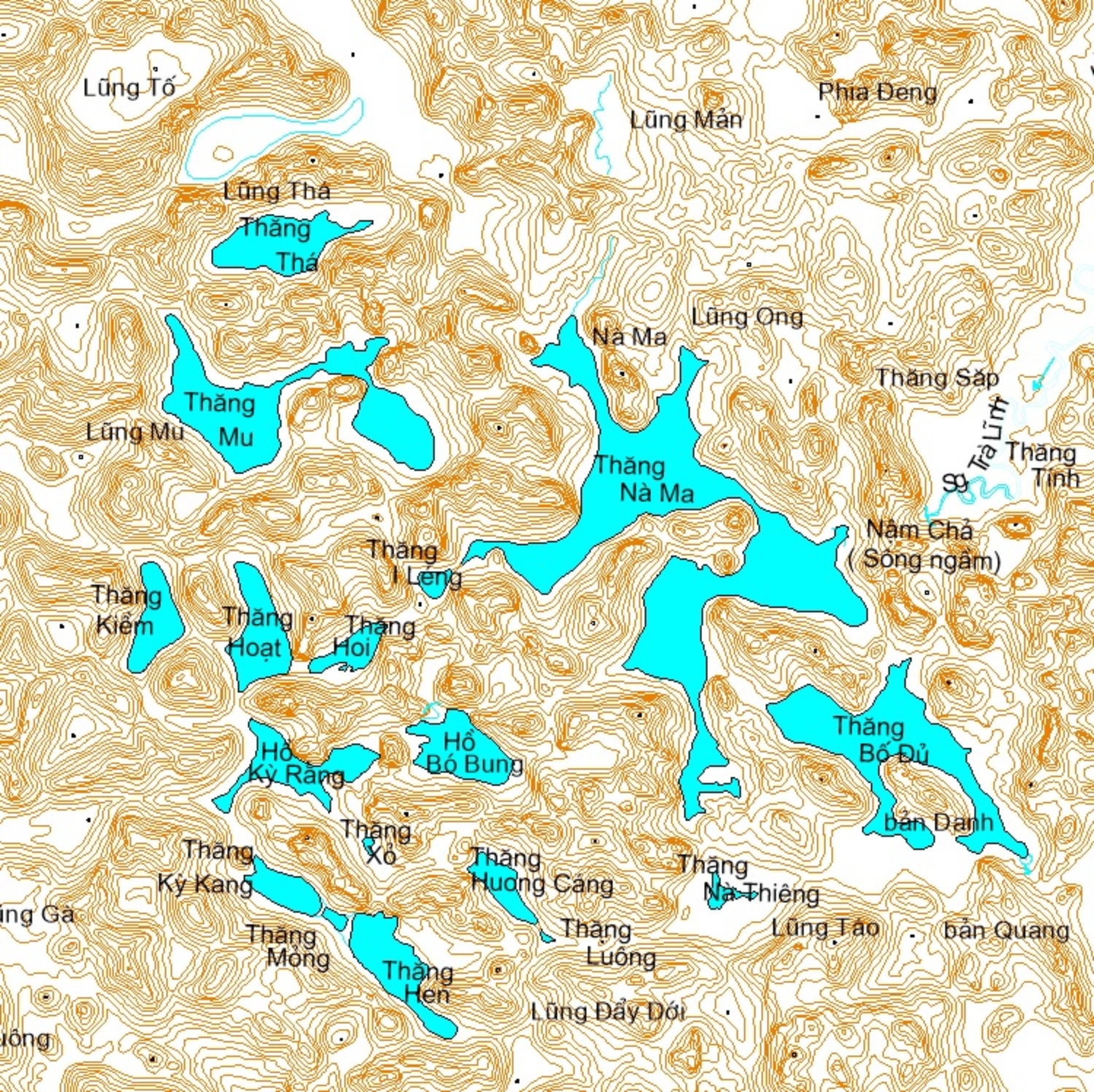 Thang Hen lake system