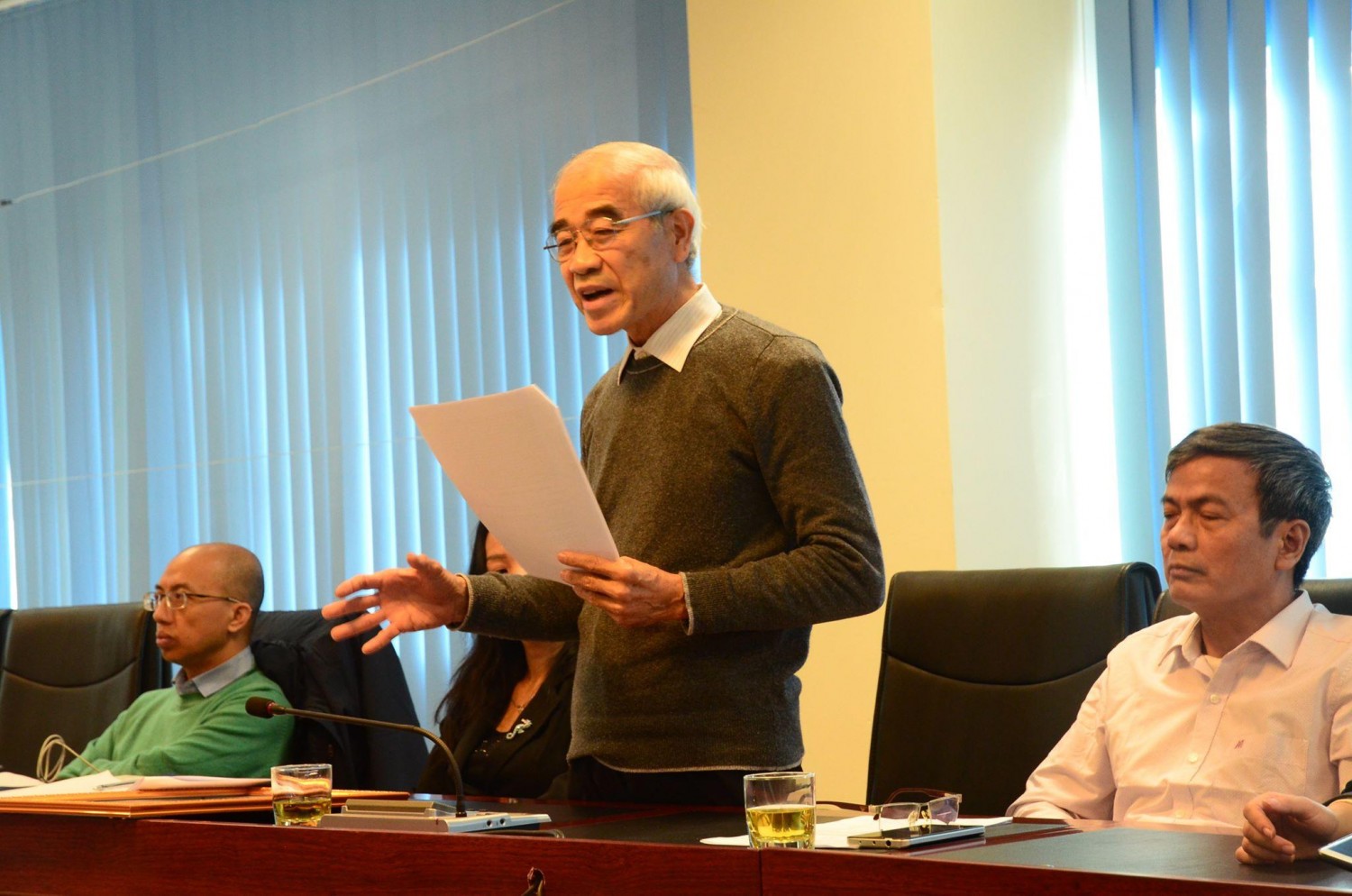 Associate Professor Nguyen Xuan Khien commented on the Action plan 2020