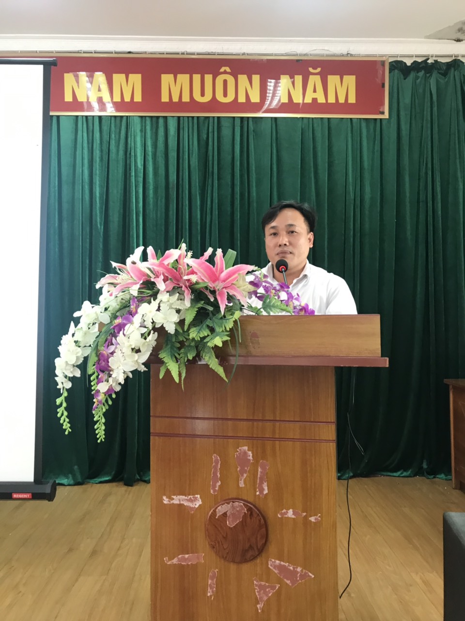 Mr. Dao Nguyen Phong-Deputy director of DARD, Director of VIE036 delivered an opening remark