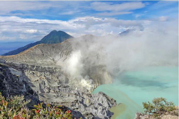 8 Hồ miệng núi lửa trong vùng CVĐC TC UNESCO Ijen, In đô nê xi a