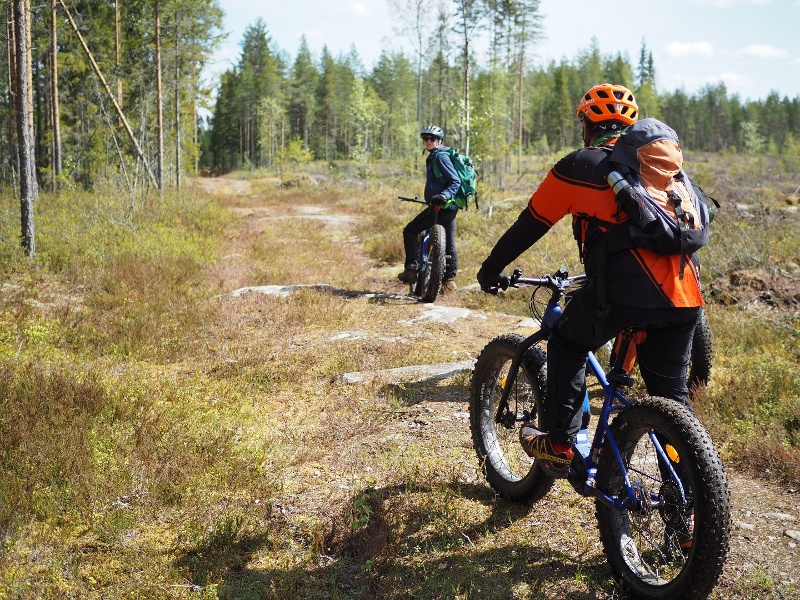 Tuyến đường đi xe đạp địa hình phía bắc Erämaja, CVĐC toàn cầu UNESCO Lauhanvuori – Hämeenkangas, Phần Lan (Ảnh Pasi Talvitie)